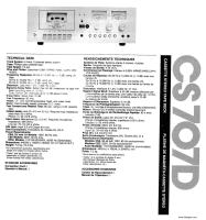 Akai CS-707-D-Brochure 